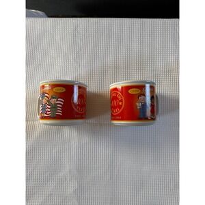 VTG Campbells Kids 100 Years Anniversary Soup Mugs Set of 2 Ceramic 1904-2004